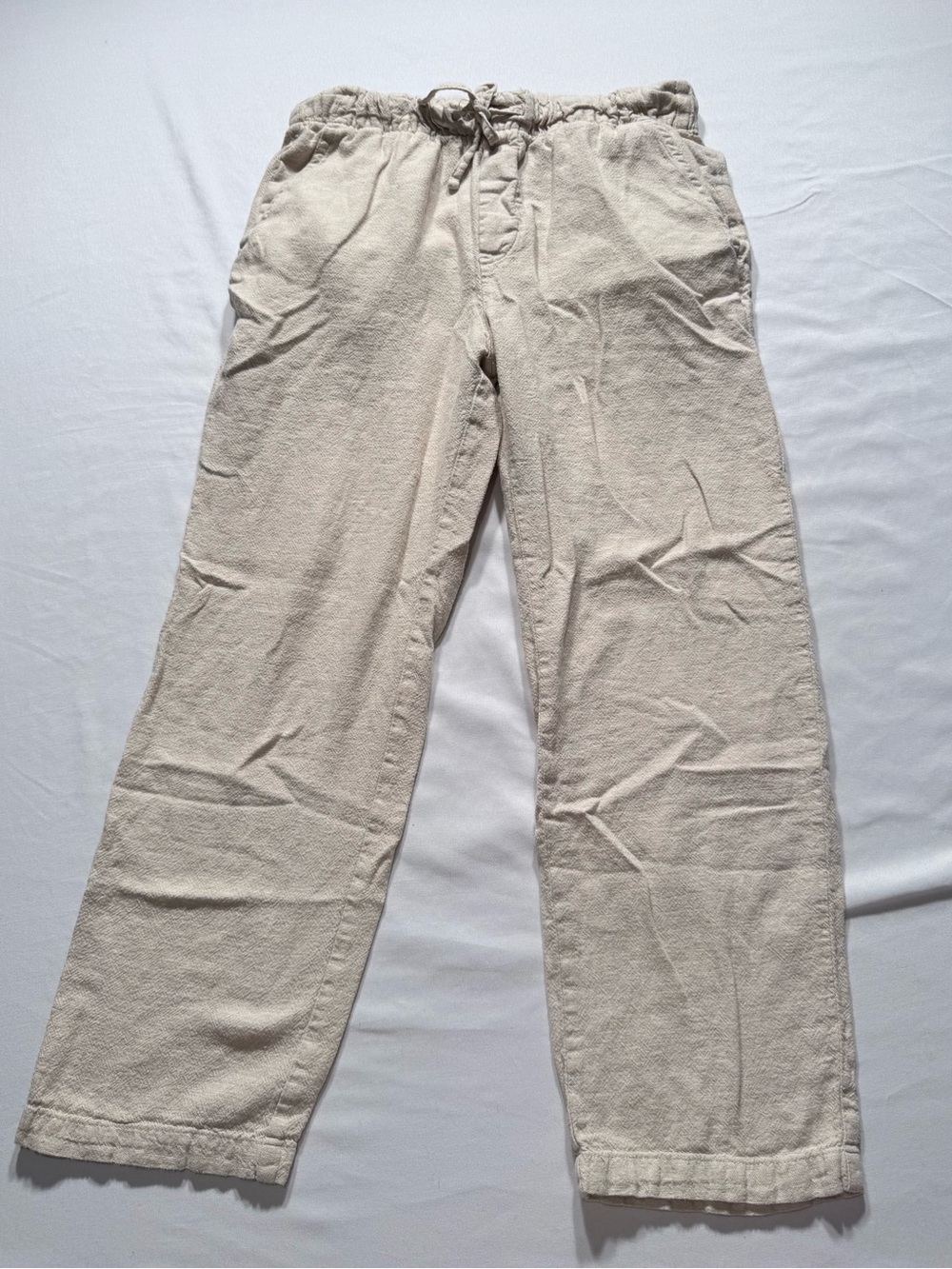GAP Kids Light Beige Drawstring Chinos